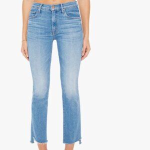 Mother The Insider Crop Step Fray 29